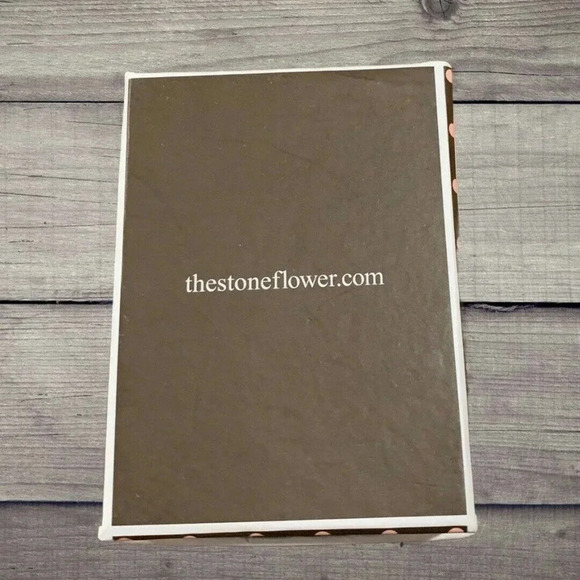 Stone Flower Collection Earrings With Box - Picture 6 of 6